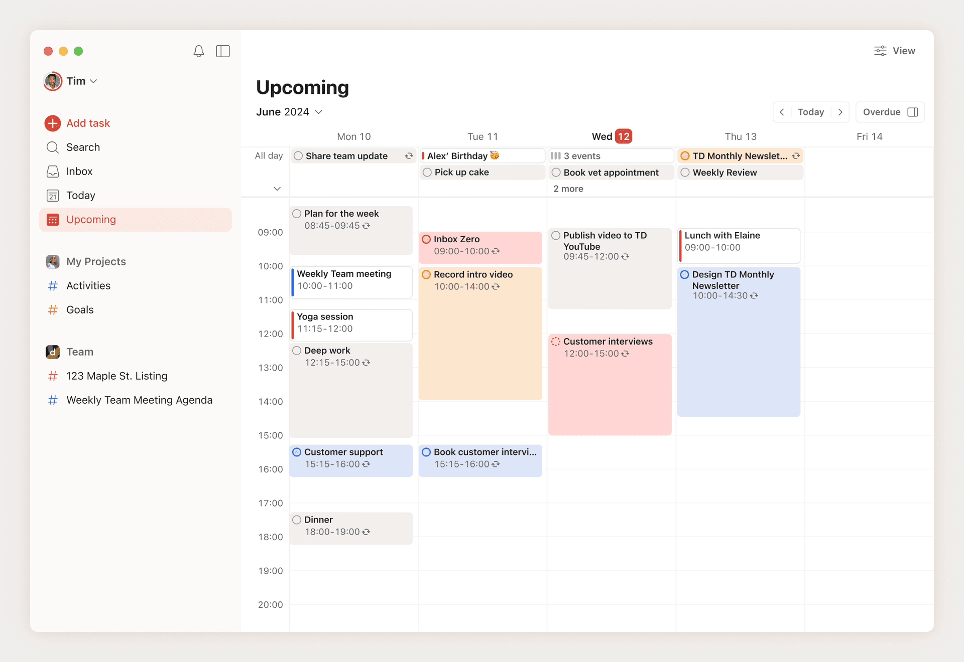 Todoist Calendar Integration